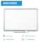 Mastervision Planning Board, Steel, 36 in, 48 in, Aluminum Frame, White, Gloss GA05108830A - alternate 2